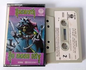 Casetes antiguos: CASSETTE NAZARETH - NO MEAN CITY